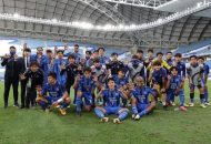 بازیکنان و اعضای تیم اولسان هیوندای به سبک شیخ دیاباته مهاجم آفریقایی استقلال شادی کردند که جالب توجه بود.