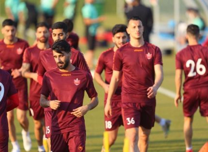 گزارش تمرینات پرسپولیس در آستانه فینال آسیا
