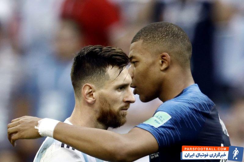 لیونل مسی و کیلیان امباپه