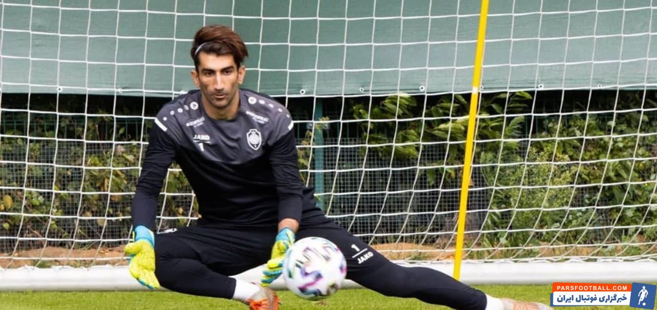 علیرضا بیرانوند دیشب در ترکیب اصلی تیم آنتورپ بلژیک در برابر تاتنهام قرار گرفت تا به اولین دروازه بان ایرانی تاریخ لیگ اروپا تبدیل شود .