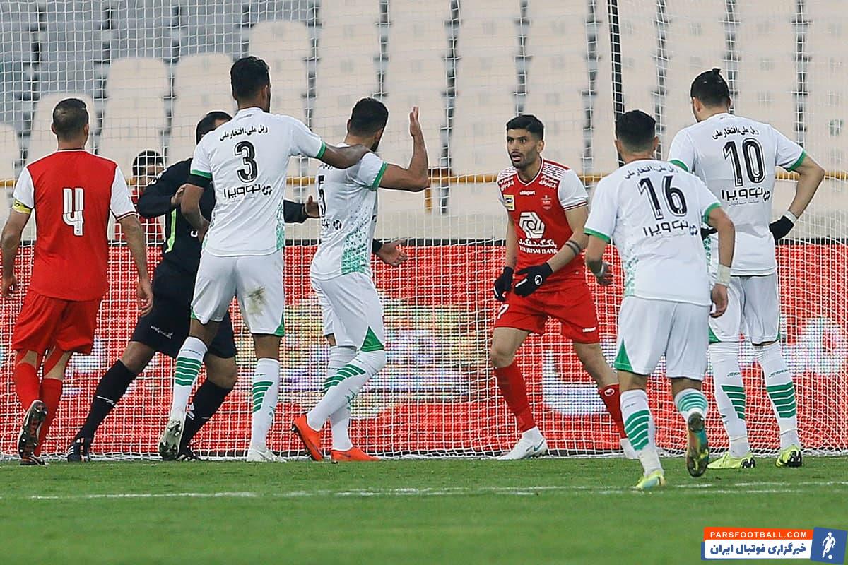 تساوی پرسپولیس و ذوب آهن در لیگ برتر
