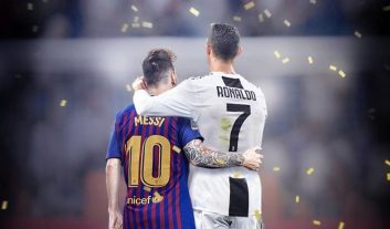 دوستی صمیمانه رونالدو و مسی