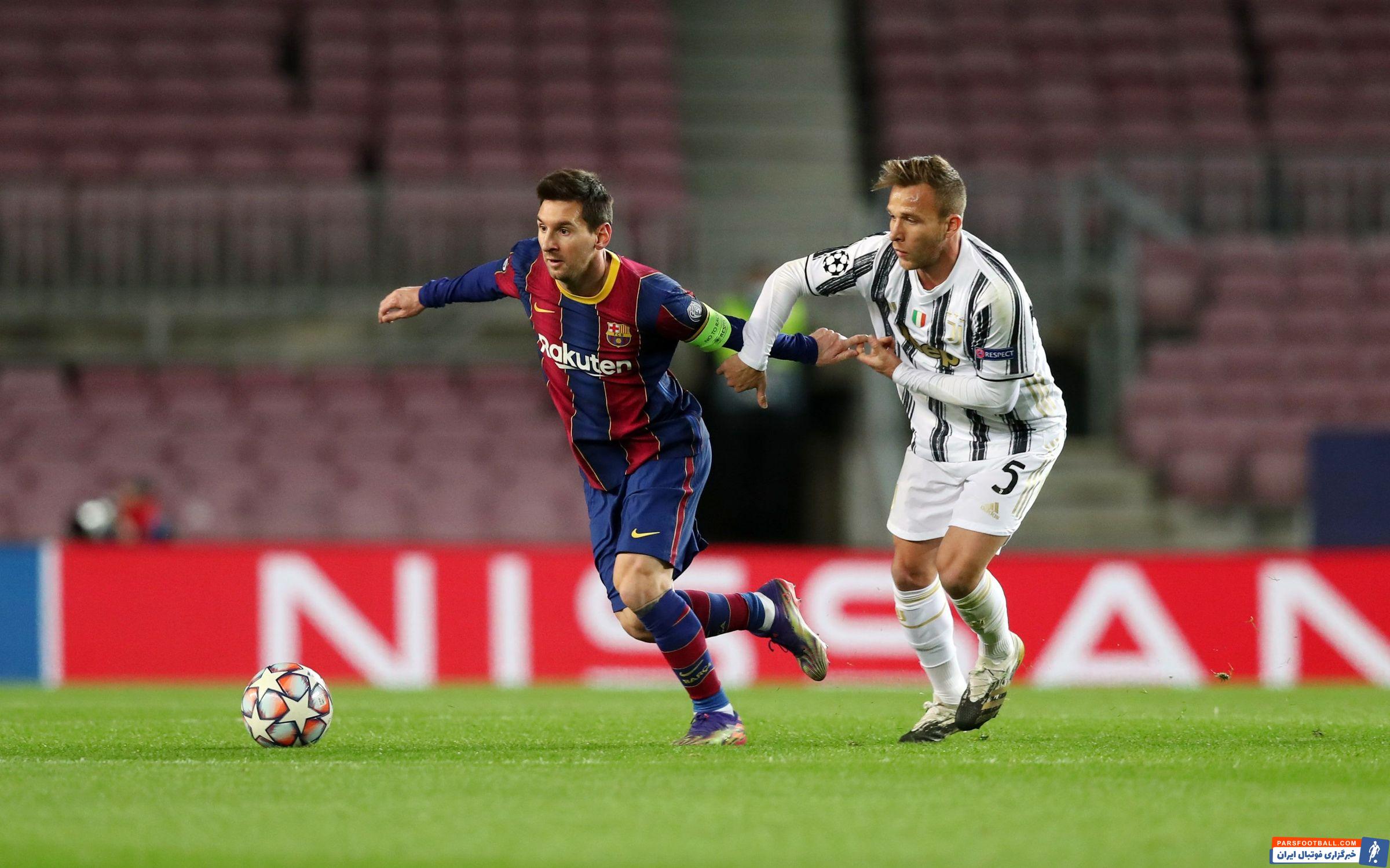 ناکامی لیونل مسی مقابل یوونتوس