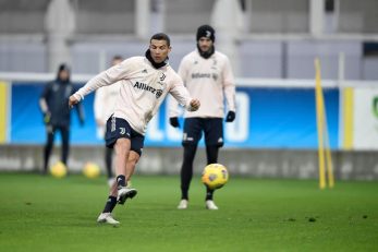 درخشش کریستیانو رونالدو در تمرین یوونتوس