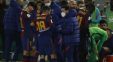 لیونل مسی در نقش مربی بارسلونا در ضربات پنالتی