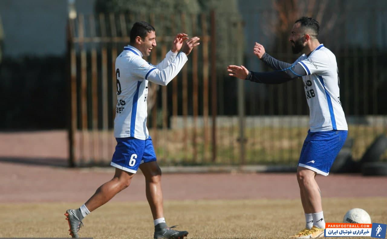 تمرین شاداب استقلال در آستانه بازی با سایپا