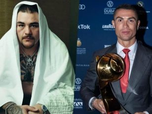 کریستیانو رونالدو و دفاع از یک بوکسور چاق