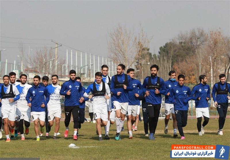 تمرین امروز استقلال تهران