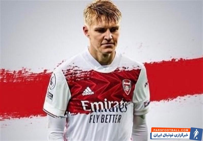 مارتین اودگارد رئال مادرید در آرسنال