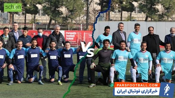 تجلیل از پیشکسوتان رسانه در دیدار فوتبال دوستانه تیم برند شون و رسانه ورزش