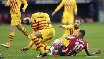 بازگشت پیکه به تمرینات بارسلونا