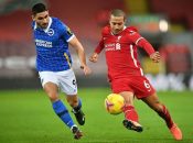 در هفته بیست و دوم لیگ برتر انگلیس ، برایتون در غیاب علیرضا جهانبخش ، با نتیجه یک بر صفر در برابر لیورپول پیروز شد تا سرخپوشان پیش از دیدار حساس با منچسترسیتی وارد بحران بزرگی شوند.