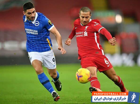 در هفته بیست و دوم لیگ برتر انگلیس ، برایتون در غیاب علیرضا جهانبخش ، با نتیجه یک بر صفر در برابر لیورپول پیروز شد تا سرخپوشان پیش از دیدار حساس با منچسترسیتی وارد بحران بزرگی شوند.