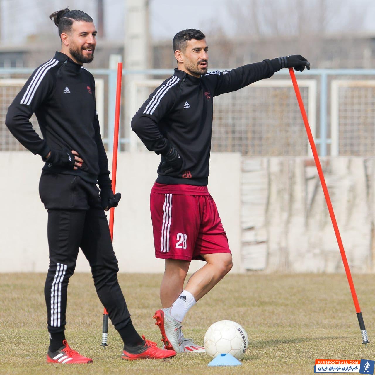 بازگشت احسان حاج صفی به تمرینات تراکتور