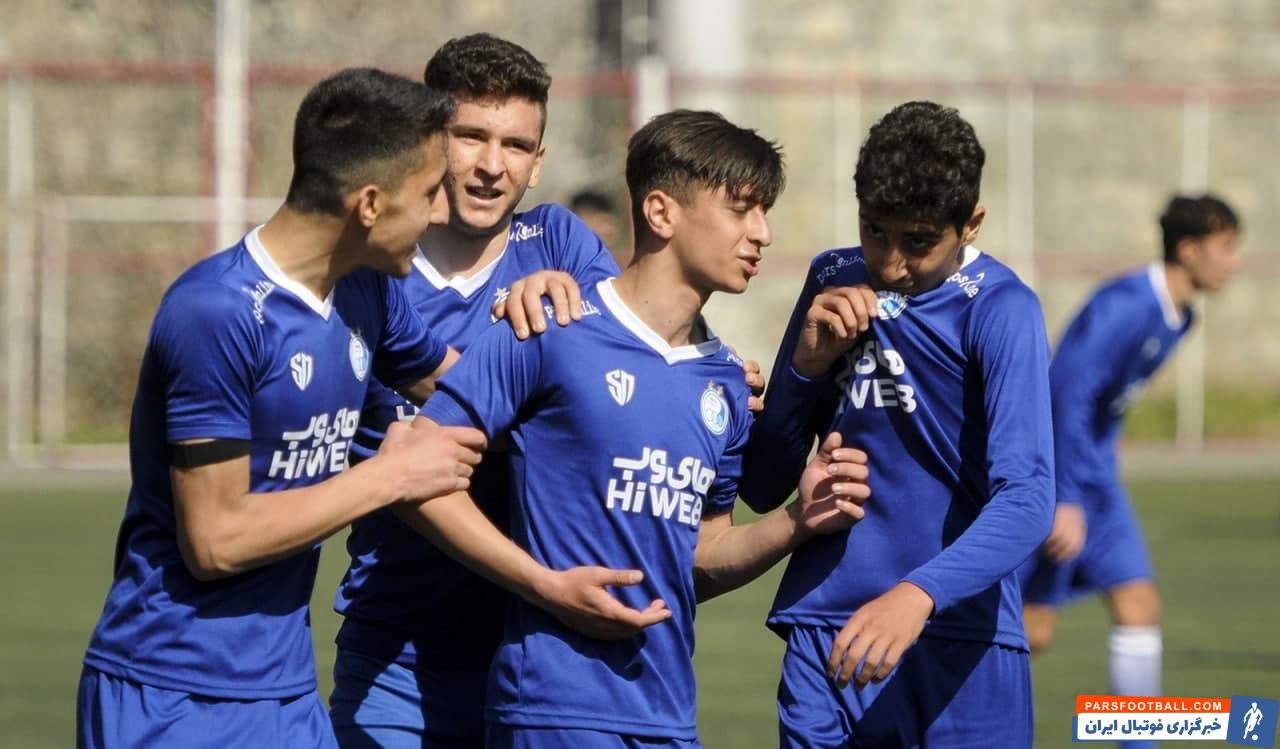 دربی پایتخت در رده نوجوانان ؛ استقلال 2 - 0 پرسپولیس