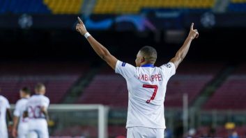 کیلیان امباپه بهترین بازیکن هفته اول لیگ قهرمانان اروپا