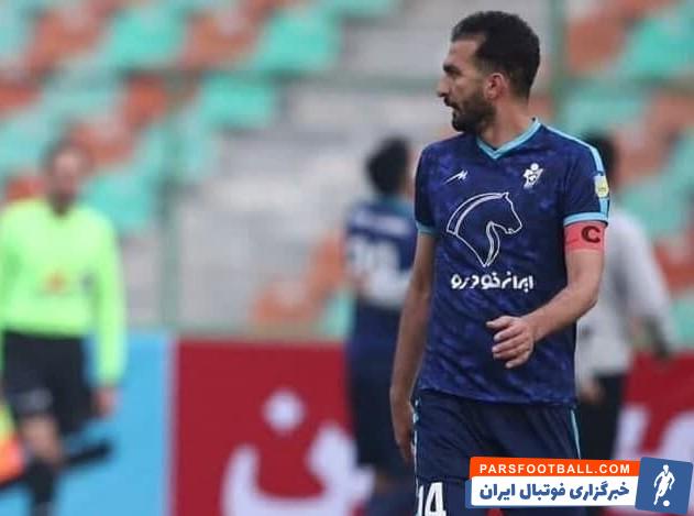 غیبت محمد نوری مقابل پرسپولیس در بازی هفته 15 لیگ برتر به دلیل ابتلا به کرونا