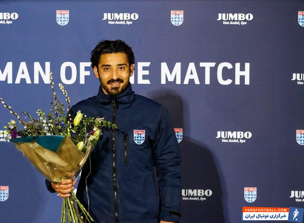 رضا قوچان نژاد گزینه نقل و انتقالاتی پرسپولیس : احساس میکنم آماده و قوی هستم و دوست دارم بیشتر در زووله بازی کنم