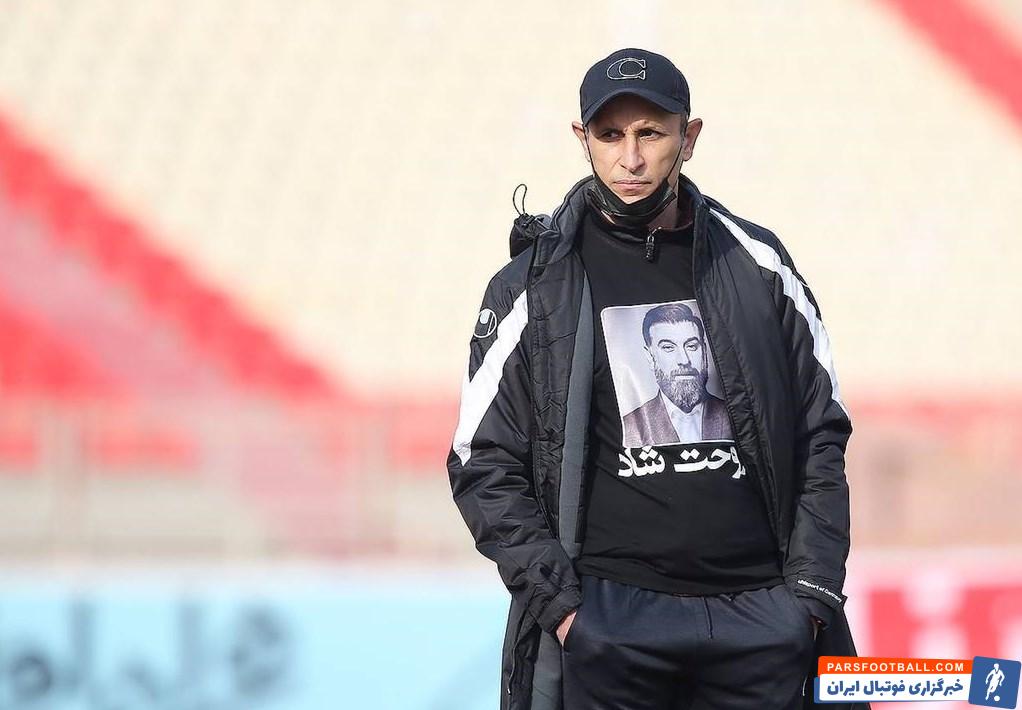 یحیی گل محمدی با پیراهن انصاریان