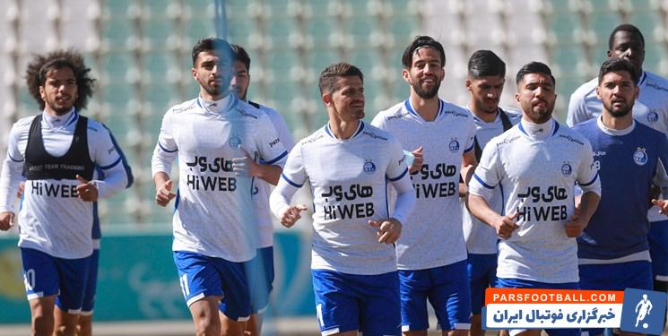 گزارش تمرین استقلال در روز بازگشت یک ستاره