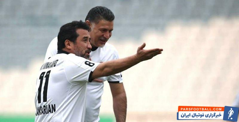 علی دایی و خداداد عزیزی که در کنار یکدیگر خاطرات شیرینی را برای هواداران فوتبال رقم زدهاند، امروز بار دیگر در کنار هم به میدان رفتند.