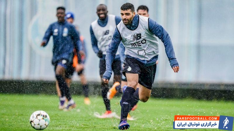 مهدی طارمی در اندیشه گلزنی برابر اسپورتینگ