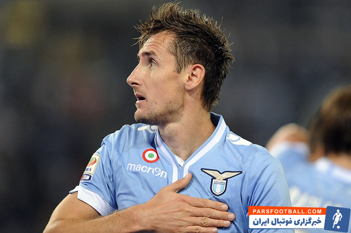 تقدیر لاتزیو از میروسلاو کلوزه ؛ پیراهن شماره ۱۱ در المپیکو