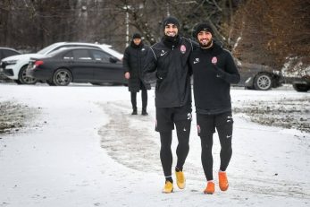 شهاب زاهدی ، بازیکن ایرانی المپیک دونتسک روز گذشته به زوریا پیوست و حالا با اللهیار صیادمنش در تمرینات شرکت می کند.