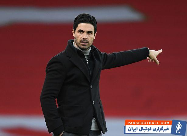 نارضایتی میکل آرتتا از وضعیت آرسنال