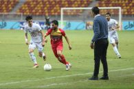 ساسان انصاری ک علاوه بر حضور در حملات در کارهای دفاعی تیمش را یاری می‌کند در بازی قبل برابر شهر خودرو موفق شده بود گلزنی کند ...