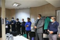 برگزاری مراسم معارفه فرهاد مجیدی با حضور بازیکنان و مدیران استقلال