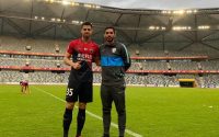 مدافع تیم ملی در کنار سرمربی پیشین پرسپولیس