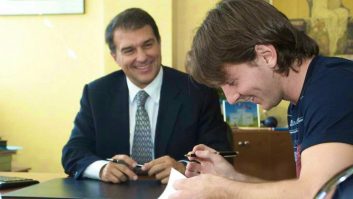 پالس های مثبت برای ماندن لیونل مسی در بارسلونا