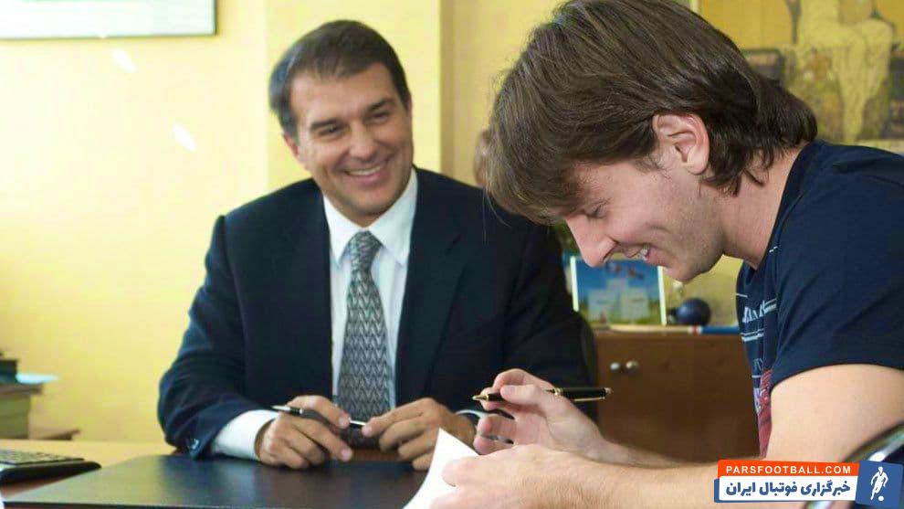 پالس های مثبت برای ماندن لیونل مسی در بارسلونا