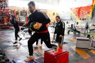 احسان حاج صفی و تمرین در تراکتور زیر سایه شایعات جدایی