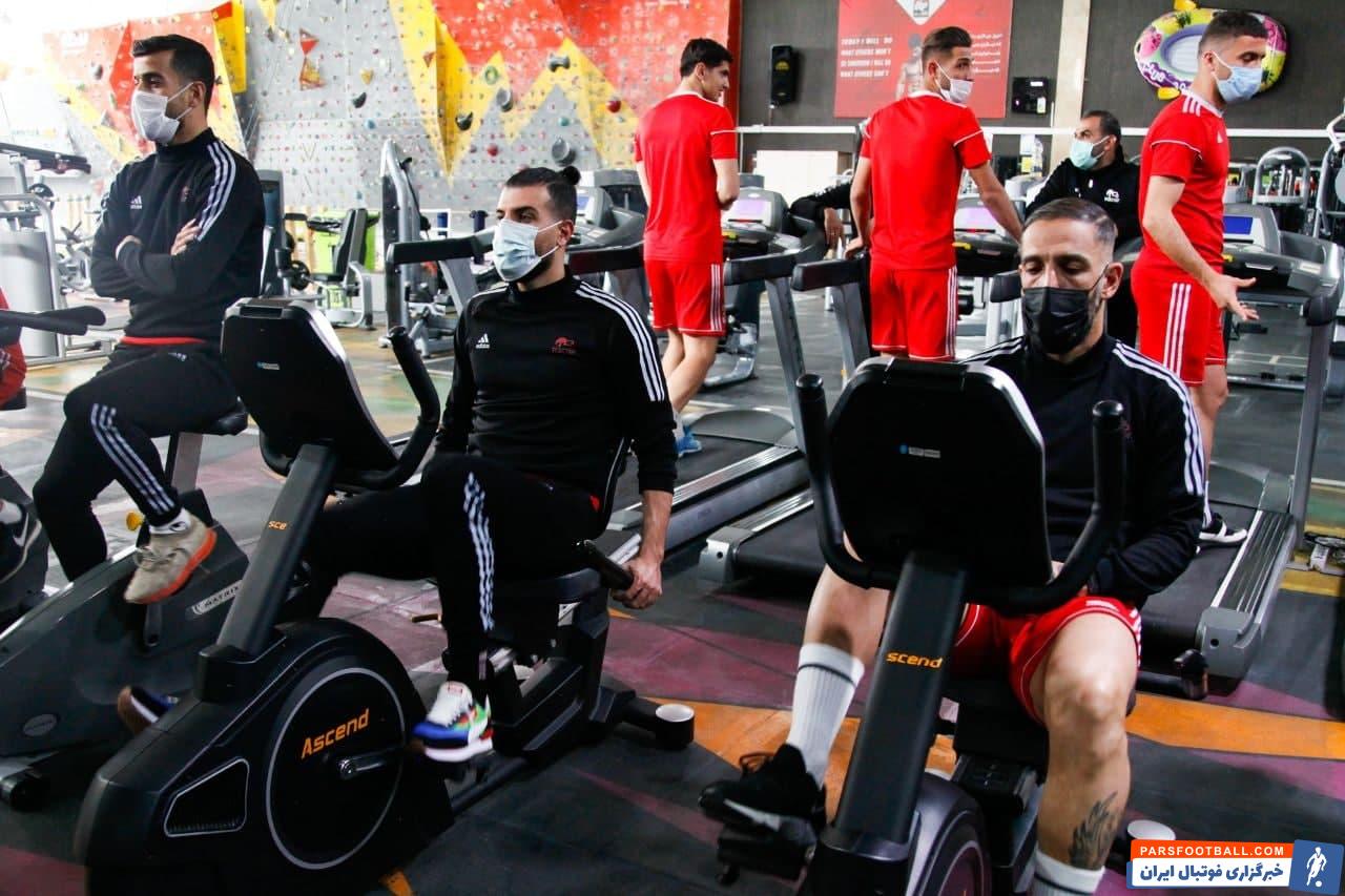 کاپیتان تیم ملی بی تفاوت تر از همیشه در تمرین تراکتور