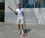 مصدومیت مرتضی پورعلی گنجی در بازی دوستانه شنزن چین