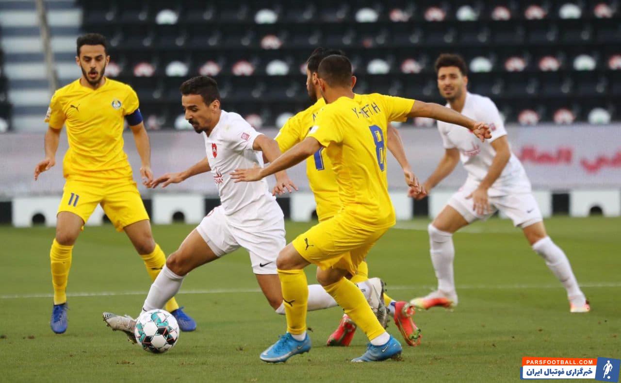 الریان 3 - 0 الغرافه ، در نیمه نهایی جام اووردو قطر ؛ شجاع خلیل زاده در فینال