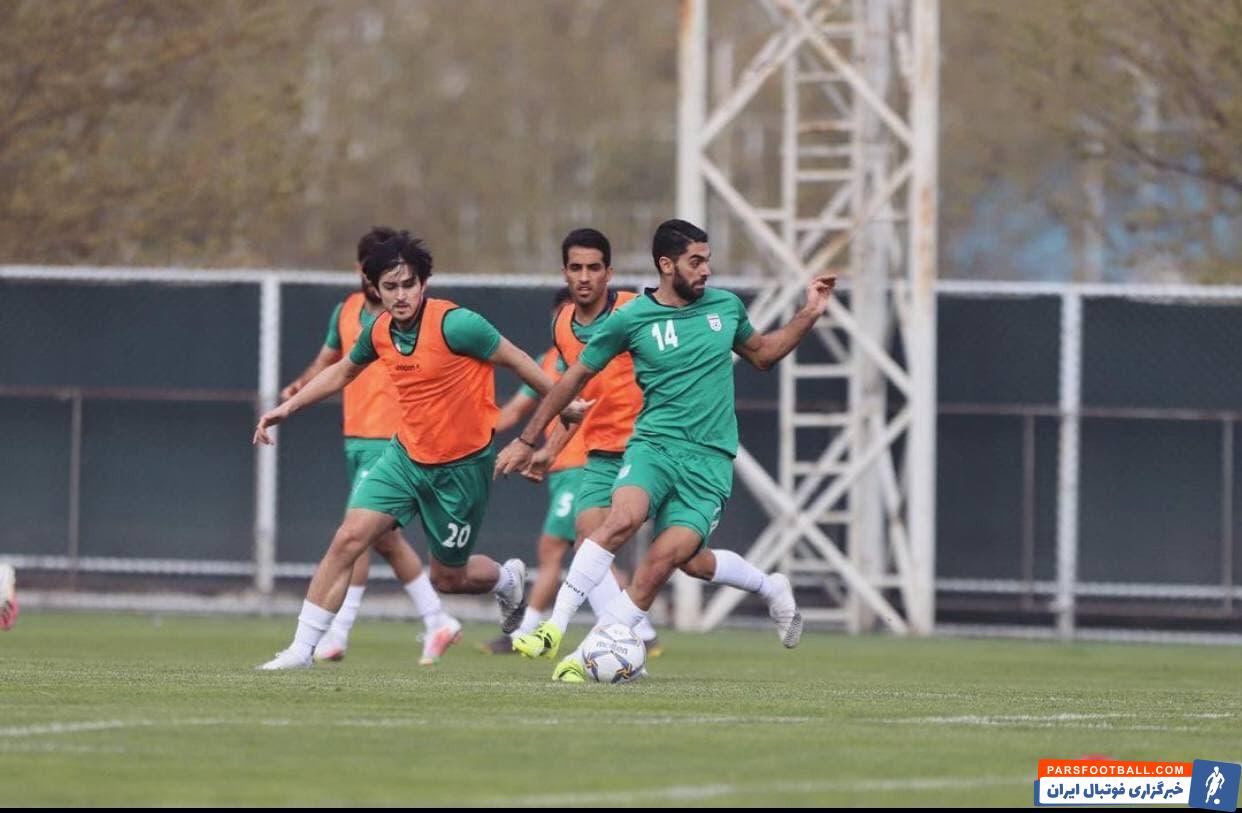 تمرین شاداب تیم ملی