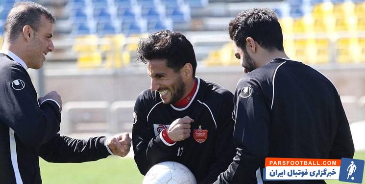 تمرین امروز سه شنبه 26 اسفند پرسپولیس در غیاب فرشاد فرجی و محمد انصاری