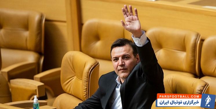 دیدار شهاب عزیزی خادم با جیانی اینفانتینو