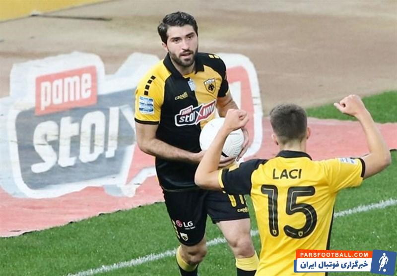 کریم انصاری فرد نامزد بهترین بازیکن هفته بیست و پنجم سوپرلیگ یونان