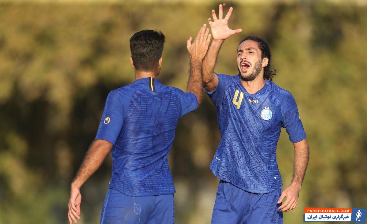 سیاوش یزدانی محمد حسین مرادمند زوج دفاعی و قطعی استقلال برابر پیکان