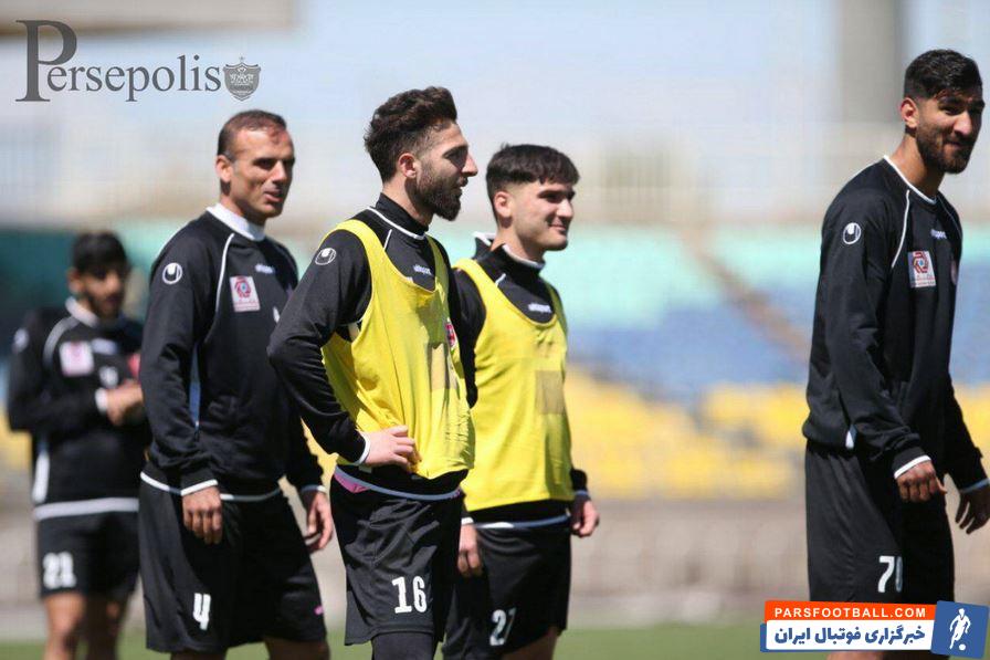 تمرینات اختصاصی چهار ستاره پرسپولیس در حضور مدیر باشگاه