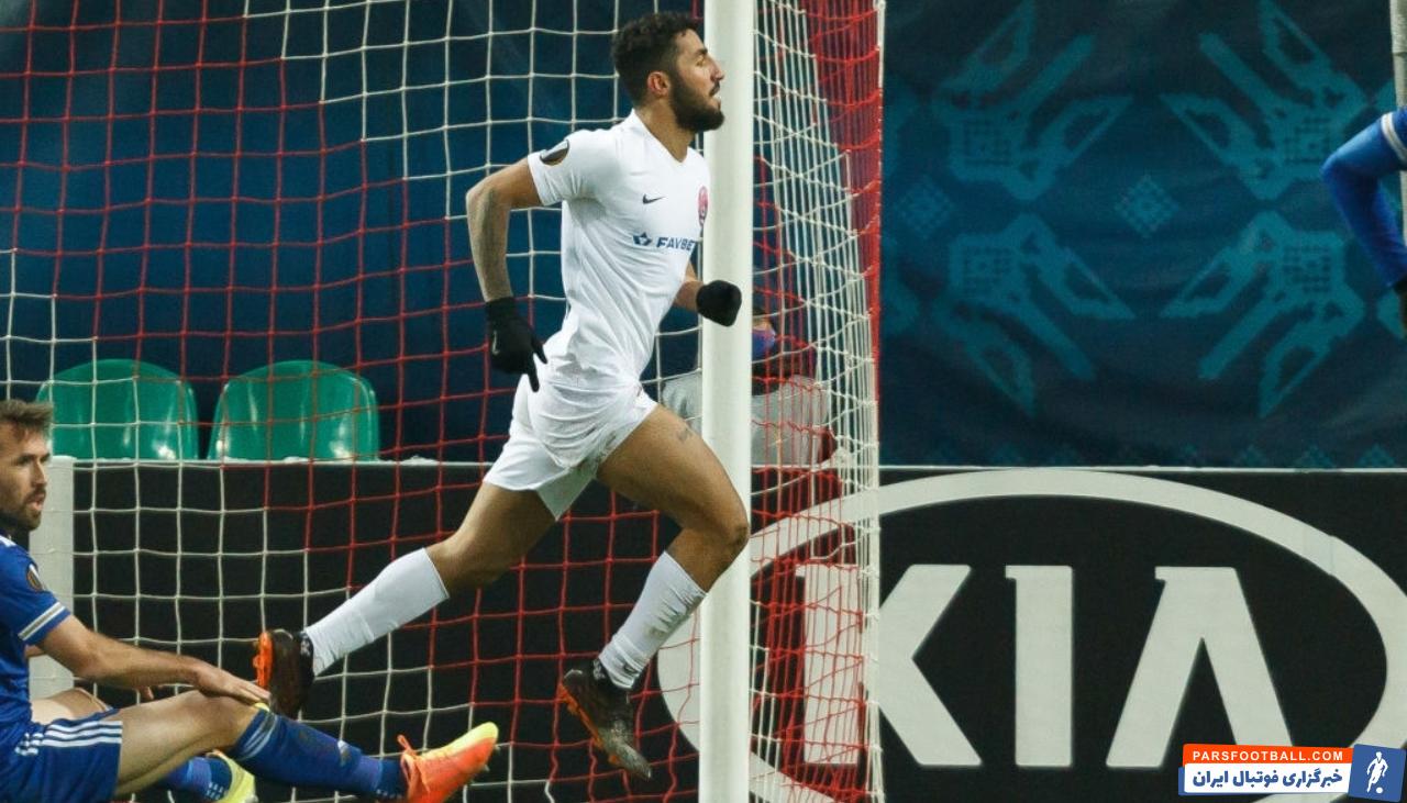 درخشش اللهیار صیادمنش در لیگ اوکراین