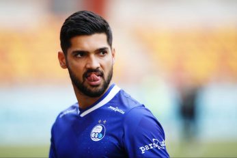 حضور ثابت مهدی مهدی پور در ترکیب استقلال برابر الدحیل