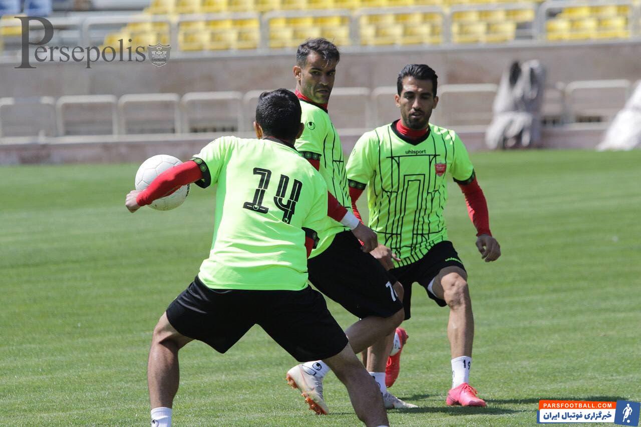 بازگشت عیسی آل کثیر به تمرینات پرسپولیس