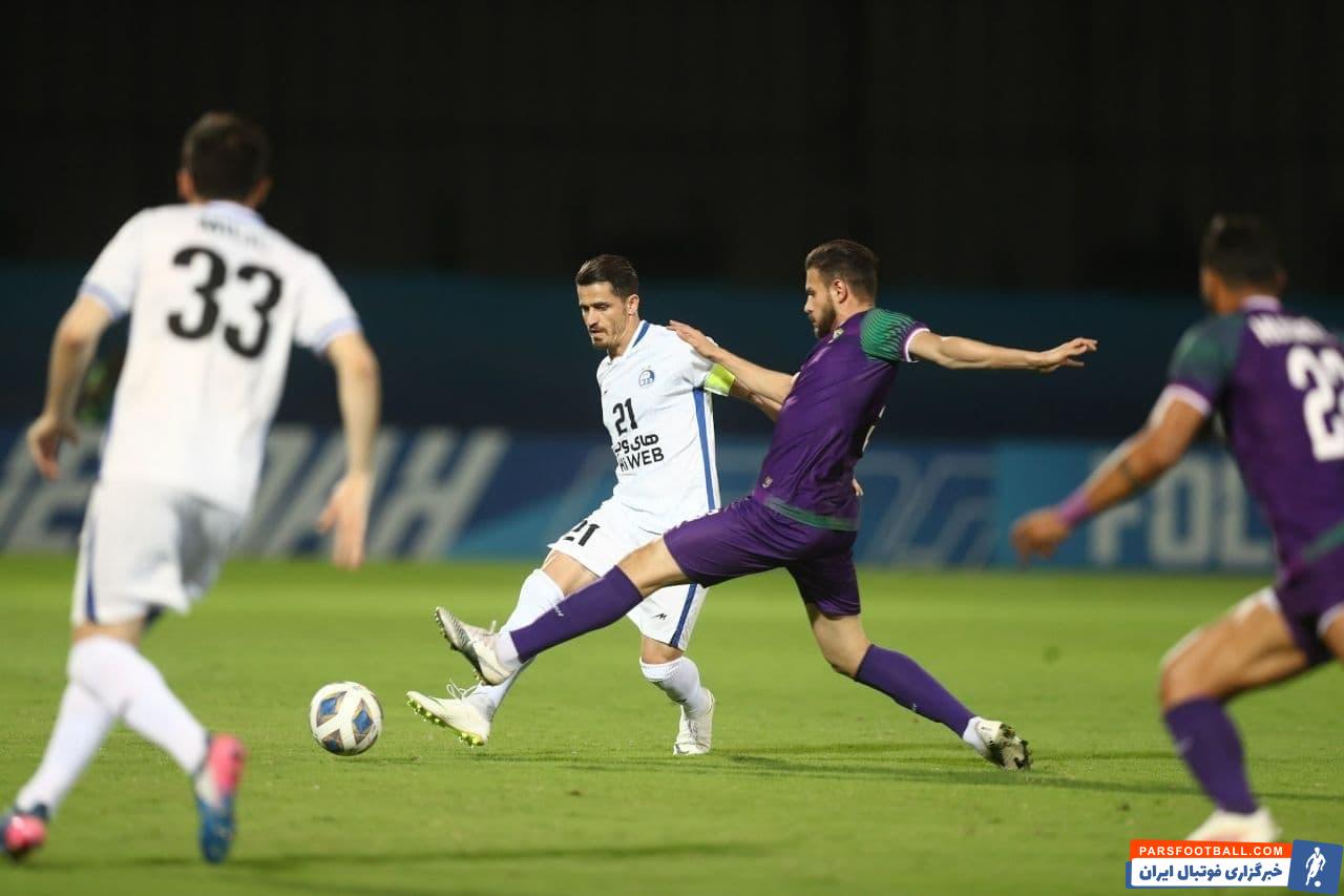 در هفته دوم لیگ قهرمانان آسیا ، استقلال با نتیجه سه بر صفر ، الشرطه عراق را شکست داد و مقتدرانه در صدر جدول گروه خودش قرار گرفت.