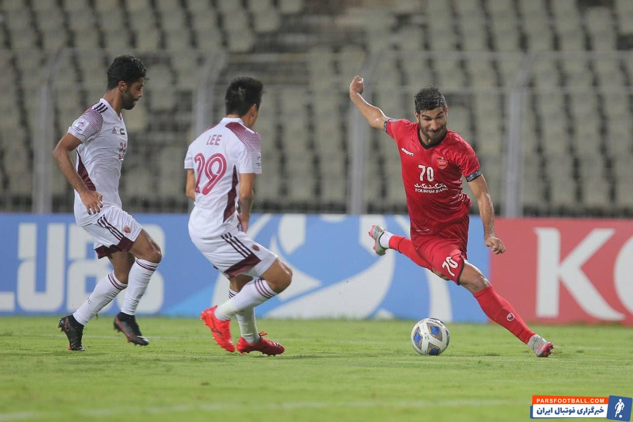 ناکامی شهریار مغانلو در برابر الوحده امارات