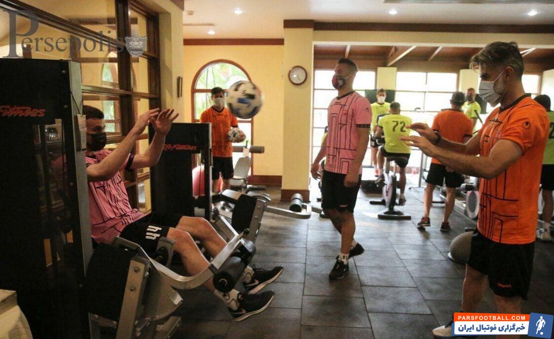 گزارش تصویری اولین تمرین پرسپولیس در هند